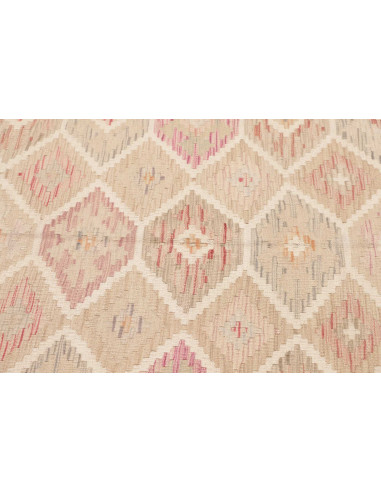 Rug Kilim Afghanistan 150x190 Beige Pink Dusty