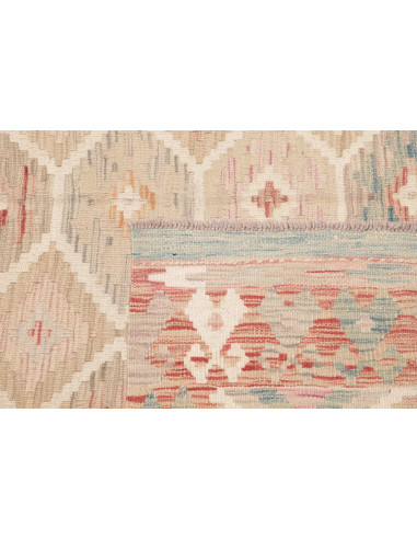 Rug Kilim Afghanistan 150x190 Beige Pink Dusty