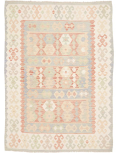 Tappeto Kilim Afghanistan 148x203 Azzurro Tenue