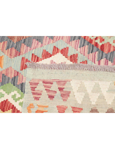 Rug Kilim Afghanistan 161x195 Aquamarine Red Or