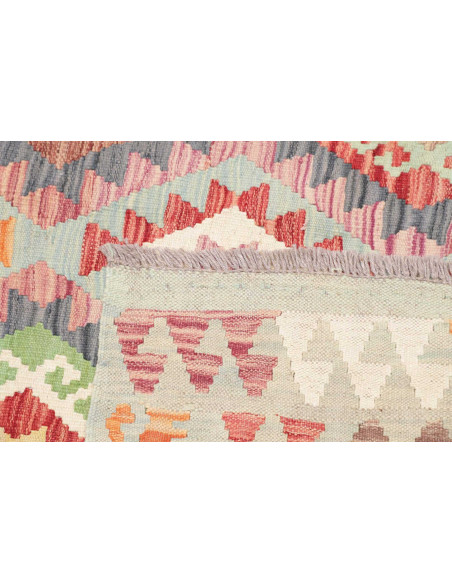 Rug Kilim Afghanistan 161x195 Aquamarine Red Or