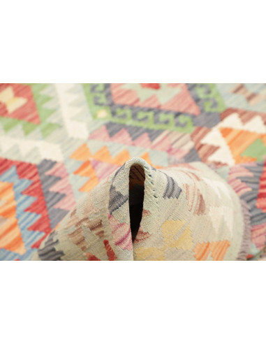 Rug Kilim Afghanistan 161x195 Aquamarine Red Or