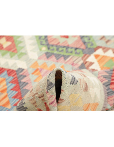 Rug Kilim Afghanistan 161x195 Aquamarine Red Or