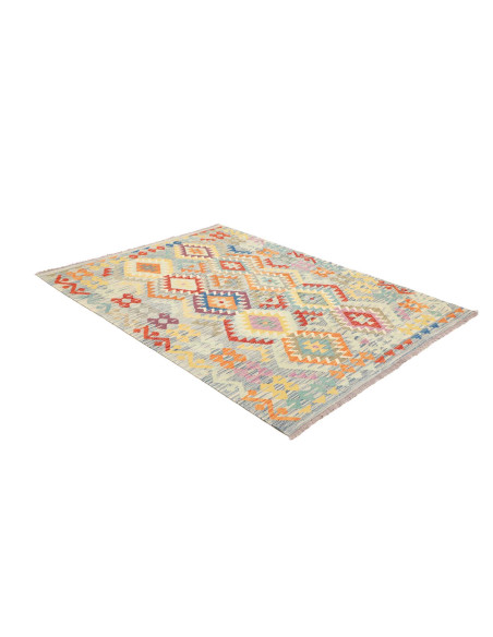 Rug Kilim Afghanistan 155x206 Multicolor Sky Bl