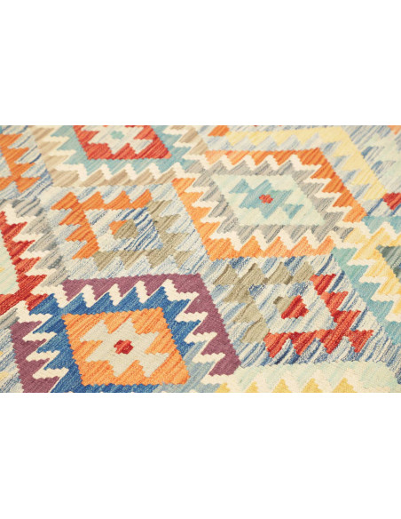 Rug Kilim Afghanistan 155x206 Multicolor Sky Bl