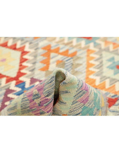Rug Kilim Afghanistan 155x206 Multicolor Sky Bl