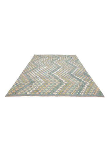 Rug Kilim Afghanistan 207x294 Light Blue Turquo