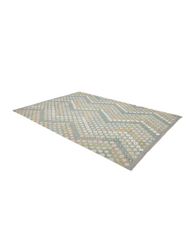 Rug Kilim Afghanistan 207x294 Light Blue Turquo
