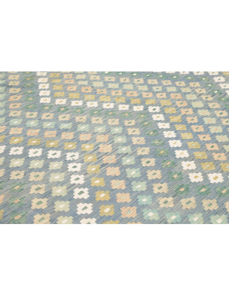 Rug Kilim Afghanistan 207x294 Light Blue Turquo
