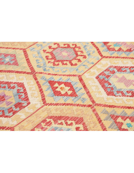 Rug Kilim Afghanistan 155x193 Creamy Yellow Ter