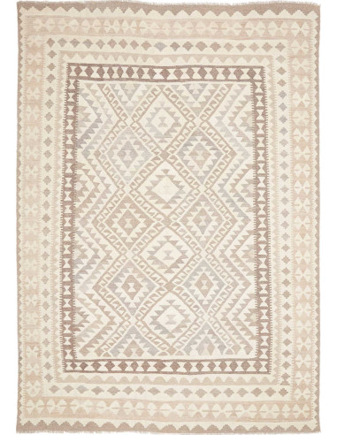 Rug Kilim Afghanistan 201x291 Cream Beige Light