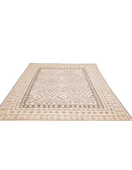 Rug Kilim Afghanistan 201x291 Cream Beige Light