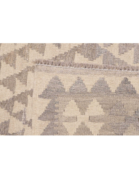 Rug Kilim Afghanistan 152x201 Cream Grey Taupe