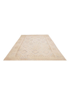 Rug Kilim Afghanistan 209x290 Beige Cream Ivory 2