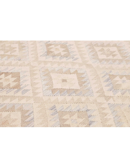 Rug Kilim Afghanistan 209x290 Beige Cream Ivory
