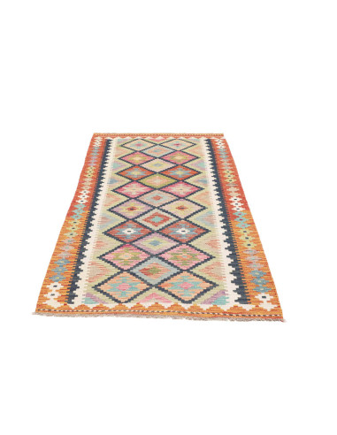 Rug Kilim Afghanistan 100x195 Terracotta Orange