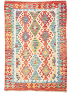 Kilim 106x152 Cm Kilim, Afghanistan, Hand-carded Wool warp: