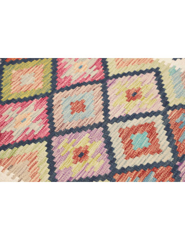 Rug Kilim Afghanistan 100x195 Terracotta Orange