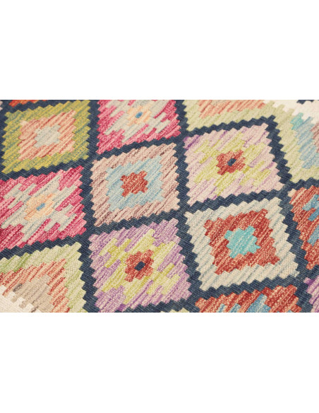 Rug Kilim Afghanistan 100x195 Terracotta Orange