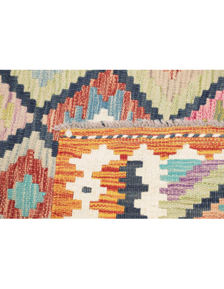 Rug Kilim Afghanistan 100x195 Terracotta Orange