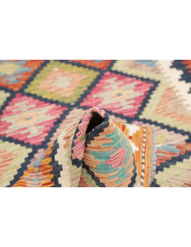 Rug Kilim Afghanistan 100x195 Terracotta Orange