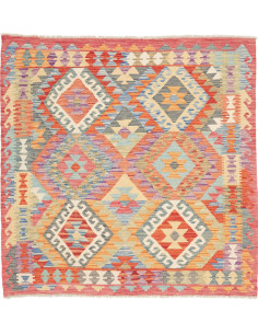 Rug Kilim Afghanistan 150x148 Multicolor Vibran