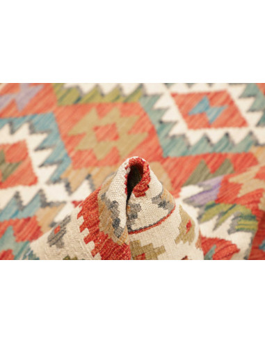 Rug Kilim Afghanistan 150x150 Cream Beige Terra