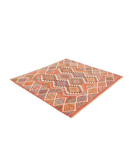 Rug Kilim Afghanistan 150x151 Terracotta Orange