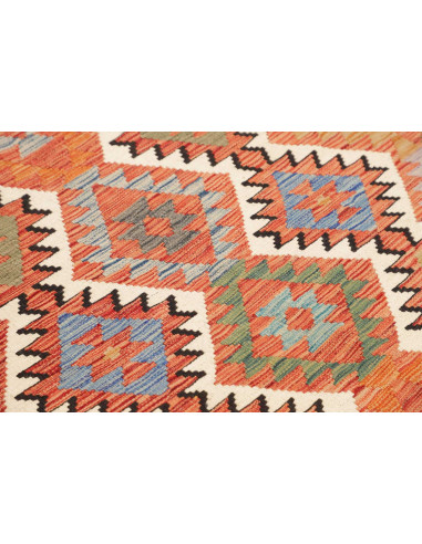 Rug Kilim Afghanistan 150x151 Terracotta Orange