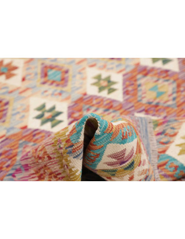 Rug Kilim Afghanistan 155x204 Multicolor Vibran