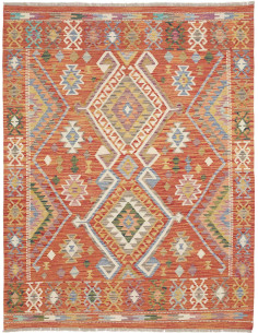 Rug Kilim Afghanistan 149x192 Terracotta Orange