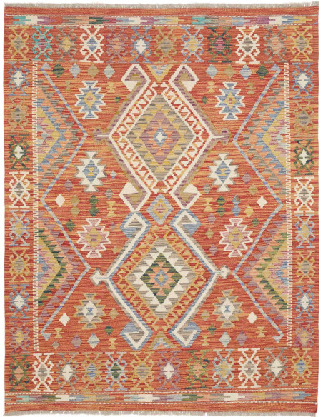 Rug Kilim Afghanistan 149x192 Terracotta Orange