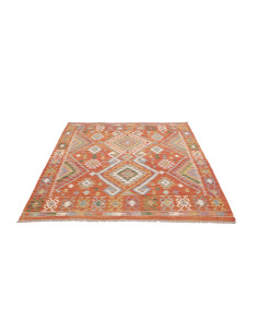 Rug Kilim Afghanistan 149x192 Terracotta Orange 2