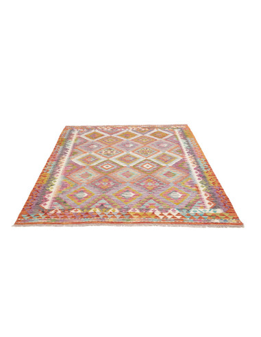 Rug Kilim Afghanistan 151x198 Vibrant Multicolo