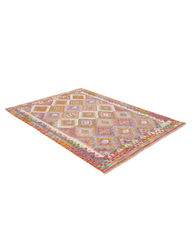 Rug Kilim Afghanistan 151x198 Vibrant Multicolo