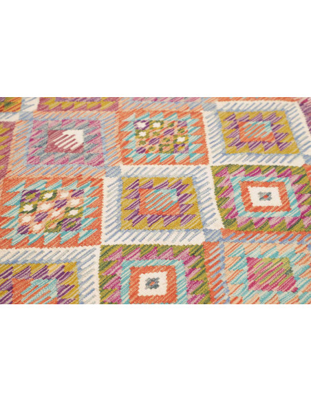 Rug Kilim Afghanistan 151x198 Vibrant Multicolo