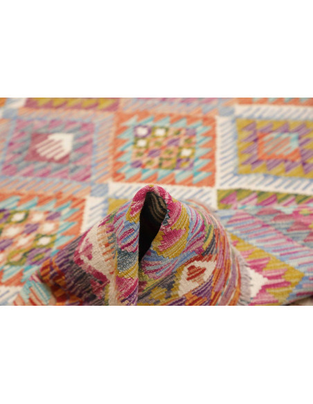 Rug Kilim Afghanistan 151x198 Vibrant Multicolo