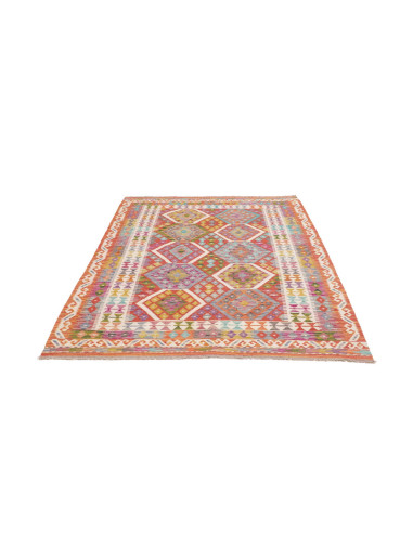 Rug Kilim Afghanistan 150x203 Burnt Orange Terr
