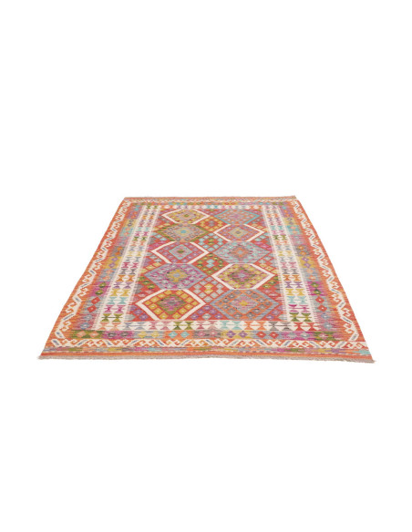 Rug Kilim Afghanistan 150x203 Burnt Orange Terr