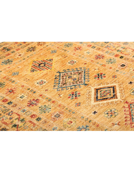Kazak Fine 147x214 Cm Kazak Fine, Pakistan, Hand-carded
