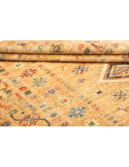 Kazak Fine 147x214 Cm Kazak Fine, Pakistan, Hand-carded