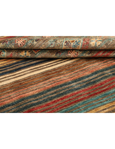 Rubin 168x232 Cm Rubin, Pakistan, Hand-carded Wool warp: