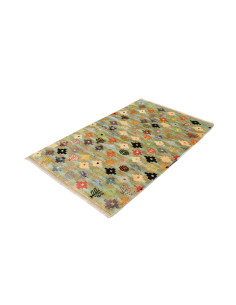 Tappeto Gabbeh Marrakech Pakistan 93x151 Verde 2