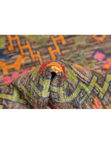 Tappeto Gabbeh Marrakech Pakistan 99x142 Marron