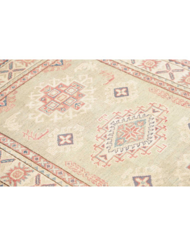Rug Kazak Afghanistan 100x146 Sage Green