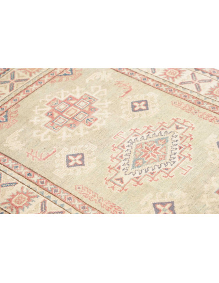 Rug Kazak Afghanistan 100x146 Sage Green