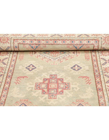 Rug Kazak Afghanistan 100x146 Sage Green