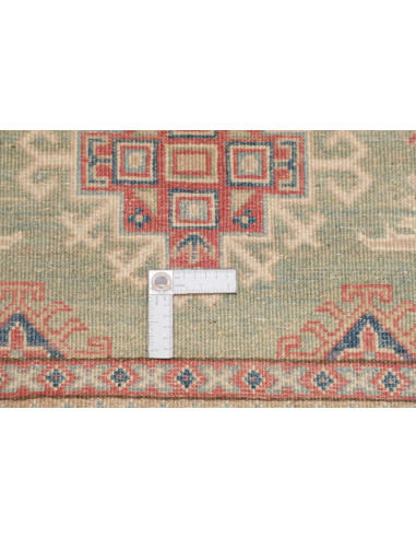 Rug Kazak Afghanistan 100x146 Sage Green