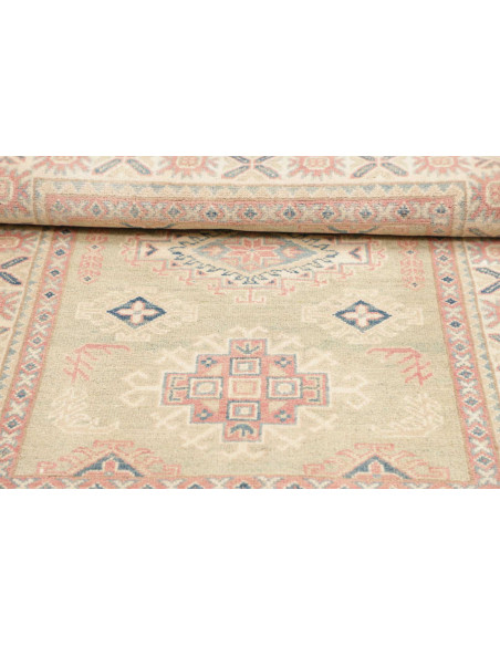 Rug Kazak Afghanistan 99x138 Light Sage
