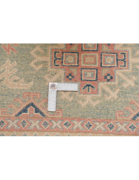 Rug Kazak Afghanistan 99x138 Light Sage